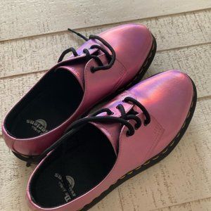 Dr. Martens Metallic Pink Boots